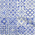 thumbnail image 1 of oneOone Rayon Blue Fabric Floral Sewing Craft Projects Fabric Prints By Yard 56 Inch Wide, 1 of 5