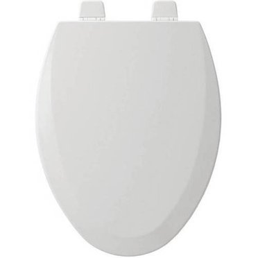 Bemis 1500TTT 000 Toilet Seat, 1 Pack Elongated, White