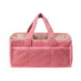 thumbnail image 1 of Portable Baby Caddy Organizer with Detachable Partition for Nursery Storage and, 1 of 6
