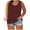 Wine, variant on Summer Saving Clearance UPPADA Womens Summer Tops Plus Size Sleeveless Tank Tops Casual Round Ncek Pullovers Trendy Solid Color Tees