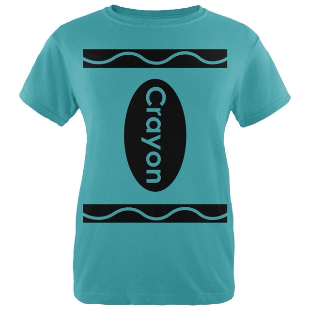 Halloween Crayon Costume Womens T Shirt