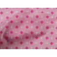 thumbnail image 4 of oneOone Cotton Poplin Fabric Geometric Hash & Stripe Block Printed Craft Fabric BTY 56 Inch Wide, 4 of 4