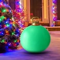 thumbnail image 4 of Fwttom Christmas Decoration Ball 60cm Outdoor Christmas Inflatable Decorated Ball Pvc Inflatable Christmas Ball Christmas Tree Decorations, 4 of 6