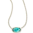 thumbnail image 1 of Kendra Scott Elisa Pendant Necklace In London Blue -, 1 of 2