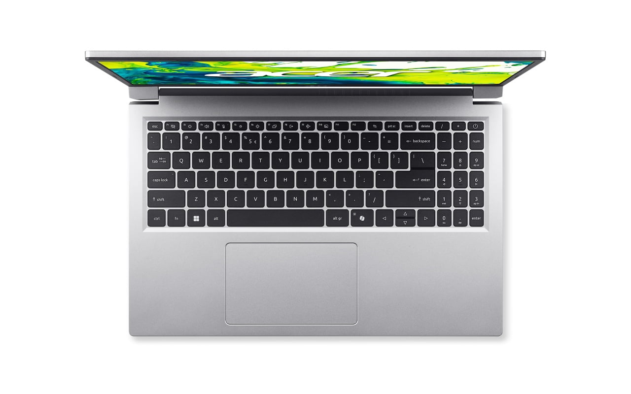 Acer Aspire Lite 15.6" FHD IPS Laptop, Intel N150, 8GB DDR4 RAM, 128GB SSD, Windows 11, Abonnement d’un an à Microsoft 365 inclus