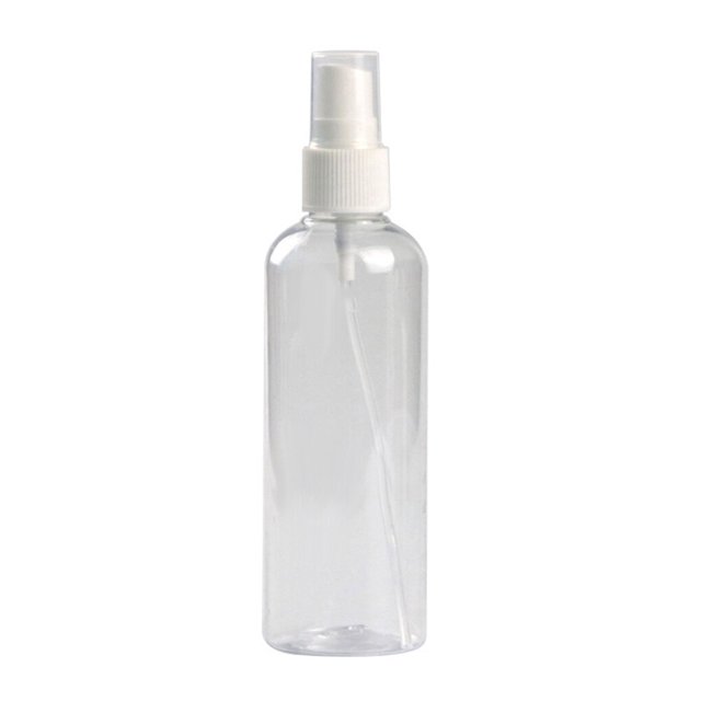 QualitChoice 80ml Portable Travel Transparent Plastic Perfume Empty Small Spray Bottle transparent 120ml 1Set