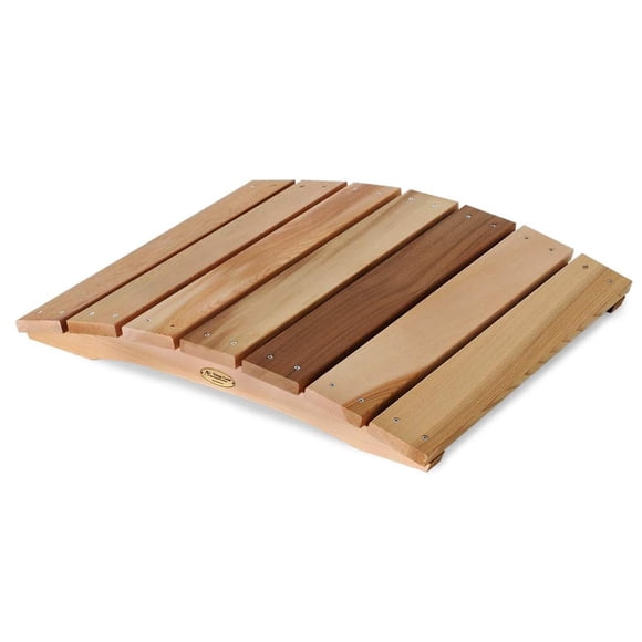 All Things Cedar Outdoor Garden Bridge, Walkway, Backyard Pond, 2’, Natural