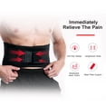 thumbnail image 3 of Sports Back Support Brace Breathable Waist Support Belt Adjustable Pain Belt Waist Protective Belt, 3 of 7
