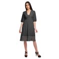 thumbnail image 1 of Moomaya Robe Imprimée Longueur Genou pour Femmes Grande Taille Vêtements Décontractés Tenue d'Été, 1 of 4