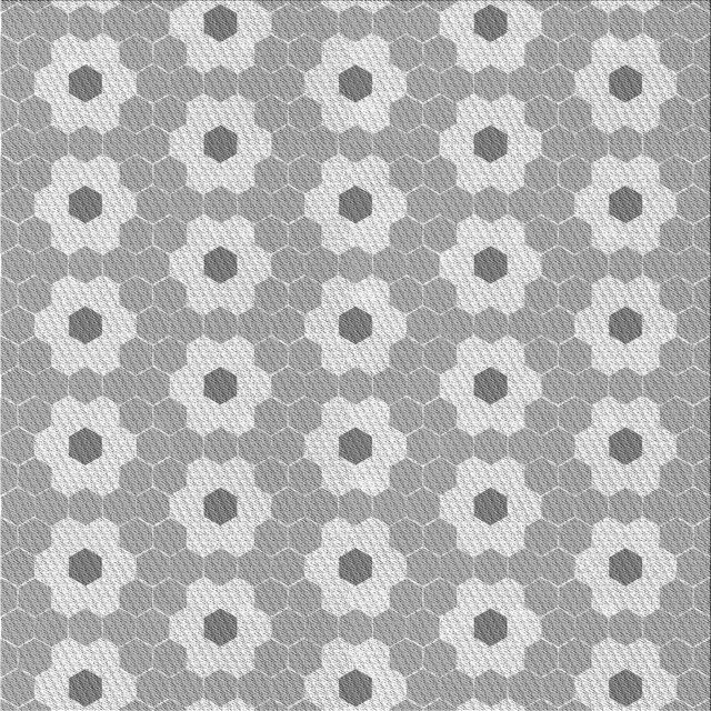 Ahgly Company Tapis d'Intérieur Lavable à la Machine, Carré, Transitionnel, Gris Canon, Tapis de Zone, 4 Pieds Carré
