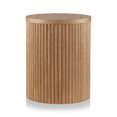 thumbnail image 1 of Bouclair Natural Wood Side Table, 1 of 10