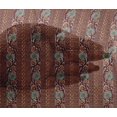 thumbnail image 4 of oneOone Viscose Chiffon Fabric Leaves & Floral Block Print Sewing Fabric BTY 42 Inch Wide, 4 of 5