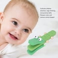 thumbnail image 4 of Cartoon Animal Castanets Toy, Musical Educational Wooden Hand Castanets Toy For Kids Green, 4 of 8