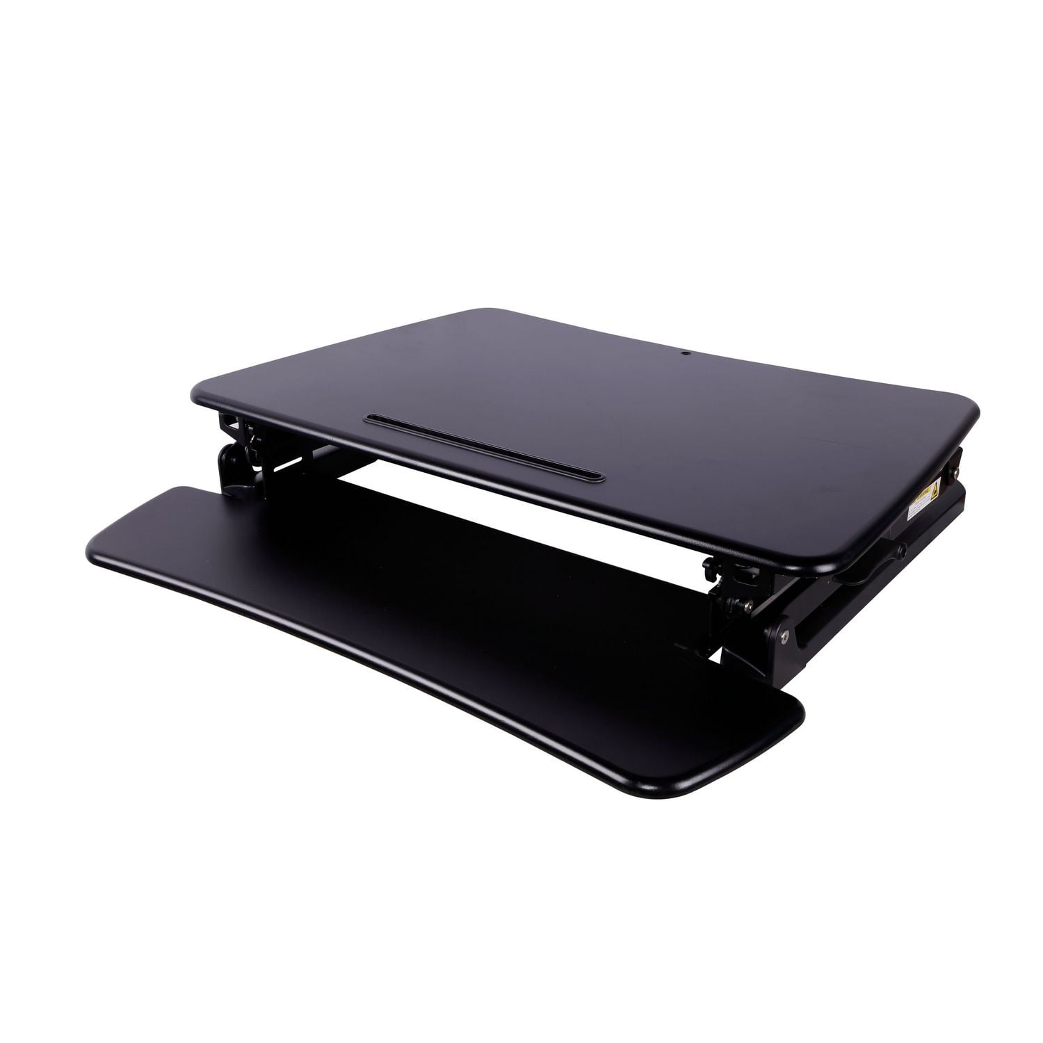 Support de bureau ergonomique TYDS13015 de TygerClaw pour poste de travail assis/debout en noir