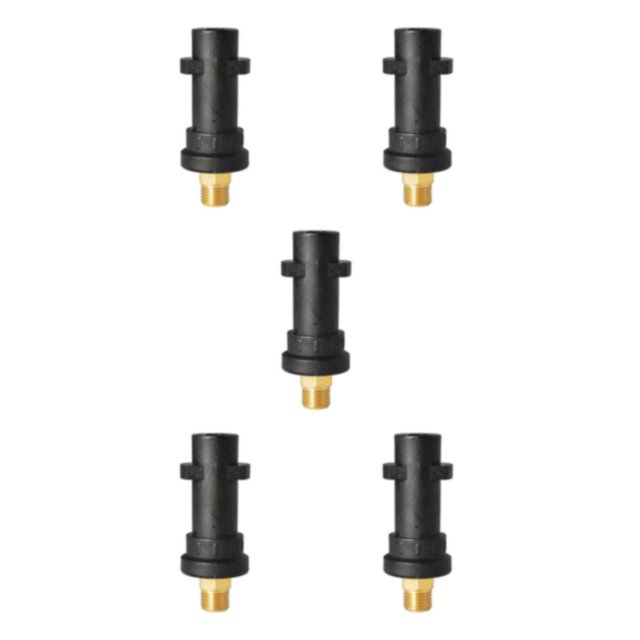 relayinert 1pc Pressure Washer Adapter Foam Nozzle Adapter Car Accessories Washing Type A 5Set