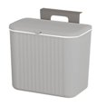 thumbnail image 2 of Baohd Bac à Compost de Cuisine Support Multifonction pour Comptoir de Porte d'Armoire Gris 7L, 2 of 9