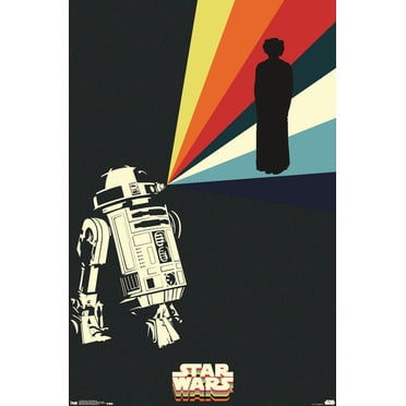 Star Wars: Saga - R2D2 Projection Wall Poster, 22.375" x 34"