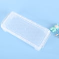 thumbnail image 4 of Rbaofujie Pencil Case Cute Transparent Plastic Pencil Case Plastic Pencil Case Storage Box Large Pencil Case, 4 of 4