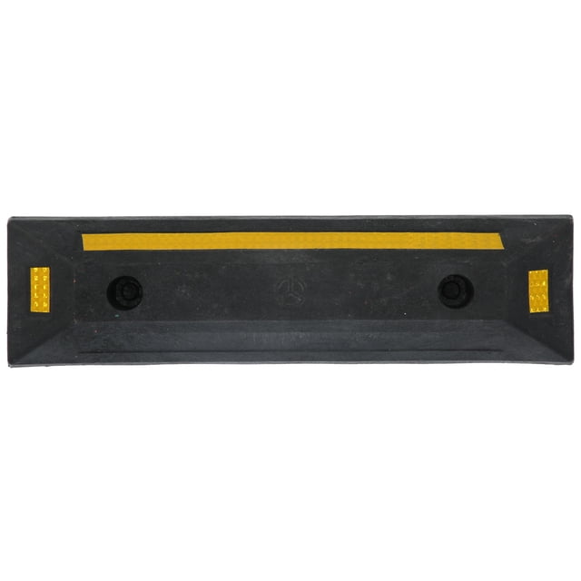 Butée de Stationnement pour Garage, Résiste aux Températures Extrêmes Caoutchouc + Plastique Butée de Stationnement Facile à Ranger pour Garages pour Parkings