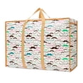 thumbnail image 1 of Home Textile Storage Moving Luggage Bag for Non Woven Quilt Storage Thickened Hand Held Packing Tote for Household Organization, 1 of 4