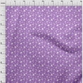 thumbnail image 4 of oneOone Rayon Purple Fabric Floral Craft Projects Decor Fabric Printed By The Yard 56 Inch Wide, 4 of 5