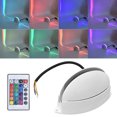 thumbnail image 4 of RGB RC Wall Lamp, Semicircle  24 key Corridor RC Wall Light Beautiful High Brightness  For Kitchen, 4 of 8