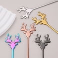 thumbnail image 4 of Oleegame 1PC Stainless Steel Cutlery Set Christmas 304 Stainless Steel Coffee Spoon Gift Box Cake Dessert And Fork Creative Christmas Spoon Coffee Spoon Gift Box Cake Dessert Spoon Animal Spoon, 4 of 8