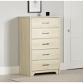 thumbnail image 1 of South Shore Fusion 5-Drawer Chest for Adult, in Bleached Oak, 1 of 12