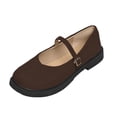 thumbnail image 1 of Flat Shoes for Women, Versatile Loafers with Buckle and Low-Cut Style, 1 of 8