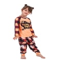 thumbnail image 3 of Ensemble de Pyjamas Assortis pour Halloween avec Lettre à Carreaux pour Enfants Adultes, 3 of 8