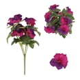 thumbnail image 2 of Fasiaou Artificial Flowers for Outdoors, UV Resistant Fake Realistic Flowers with Plastic Plants Spring Decor, Faux Silk Flowers for Outside Window Box Front Porch Planter Decor,A, 2 of 6