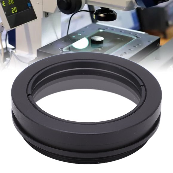 ANGGREK 1X Stereo Microscope Lens Dustproof Auxiliary Oil Proof Objective Lens Accessory For Stereo Microscopes Camera,Microscope Accessories,Microscope Objective Lens
