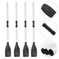 thumbnail image 3 of 2 Pairs Useful Afloat Float Boat Oar Detachable Kayak Paddle Aluminum Alloy Oar, 3 of 8