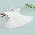 thumbnail image 3 of Little Girls Sweet Style Dress  Mesh Splicing Princess Skirt, 3 of 9