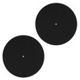 thumbnail image 3 of Zerodis 2 Pack Turntable Platter Mat Felt Anti-Static Slipmat For Vinyl Record Players,3mm, 3 of 8