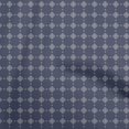 thumbnail image 1 of oneOone Silk Tabby Blue Fabric Geometric Craft Projects Decor Fabric Printed By The Yard 42 Inch Wide, 1 of 5