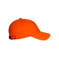 thumbnail image 2 of Diversity & Inclusion D&I Plain Dad Hat 100% Cotton Unstructured Hat Unisex Adjustable Strap - Orange, 2 of 4