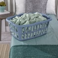 thumbnail image 3 of Sterilite Panier à Linge 53L, Bleu, 3 of 5