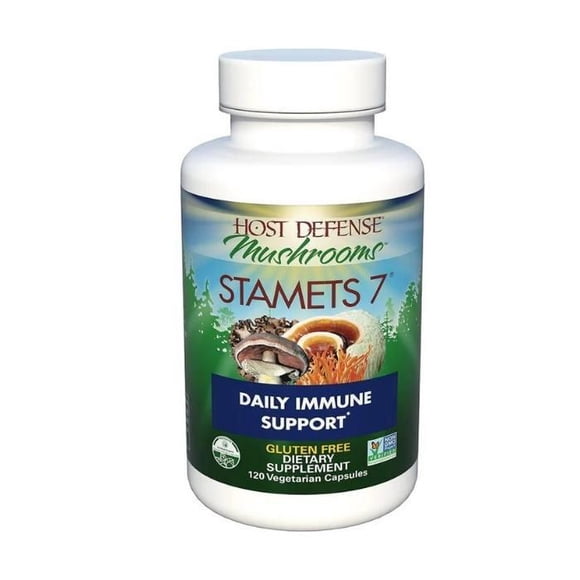 Host Defense - Stamets 7 Mushroom Blend Capsules | Multiple Sizes