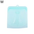 thumbnail image 2 of Semi Transparent Self-Sealed Silicone Kitchen Fridge Food Storage Bag Organizer, 2 of 8