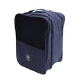 thumbnail image 2 of Sac de Rangement pour Chaussures, Sac de Voyage Portable Résistant à l'Usure Grande Capacité Imperméable pour le Camping pour les Chaussures de Sport pour les Chaussures de Danse à Usage Quotidien Bleu Marine, Noir, 2 of 8