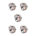 thumbnail image 2 of Dalazy Classy And Colorfast Jewelry For Nobility And Y2K Enthusiasts Not Easily Deform Fluent Lined All Ocassion Suitable Glod 8 5Set, 2 of 6