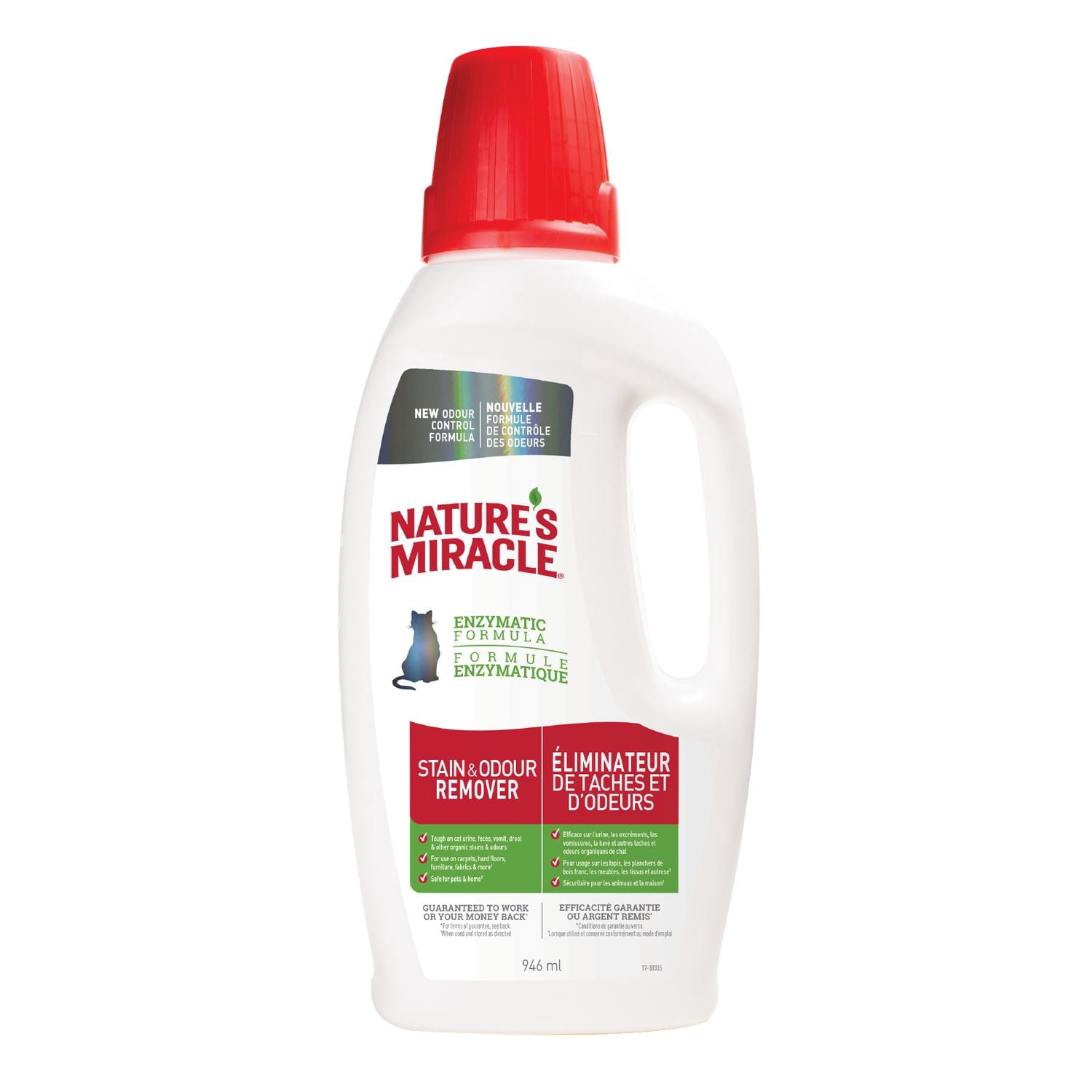 Nature’s Miracle Stain And Odor Remover for Cats, 946mL