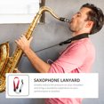thumbnail image 3 of Saxophone Neck Strap Clarinet Halterneck Strap Saxophone Lanyard Sax Belt, 3 of 8