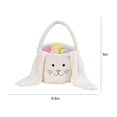 thumbnail image 3 of Openpig Easter Bunny Basket, Cute Easter Bucket Bags with Rabbit Ears for Easter Eggs, Easter Decorations, Candy Gifts Storage, 3 of 4