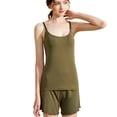 thumbnail image 2 of Womens Nursing Maternity Cami (Built in Bra) Sleep Bra for Breastfeeding, 2 of 10