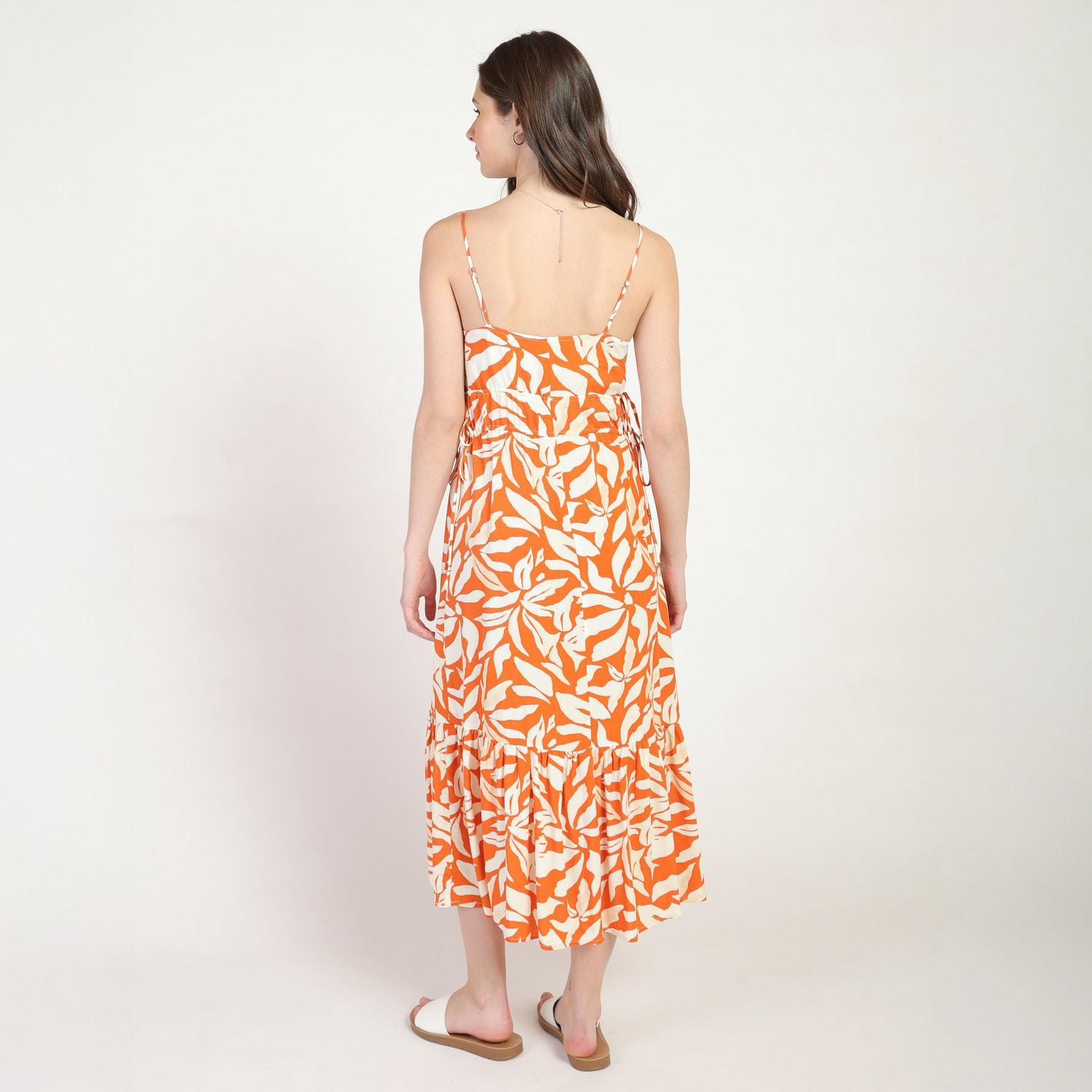 Bloom Girl, Drawstring Detail Maxi Dress, Sizes XS-XL