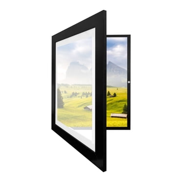 EGNMCR les Images Ouvertes et Interchangeables devant le Cadre d'Art pour Enfants Affichent les Plus Grandes. A4 Travaux Techniques, Artisanat, Rangement pour Dessin, Photo 8.3x11.8 Pouces fram e