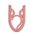 thumbnail image 2 of Multifunctional Plastic Folding Hanger Retractable Portable Travel Hangers Foldable Coat Hanger Folding Hangers For Traveling Space Saving Clothes Hangers Portable Travel Hanger, 2 of 9