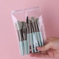 thumbnail image 4 of TopLLC Makeup Brushes 8pcs Mini Makeup Brush Set Foundation Powder Concealers Eye Shadows Blush Cosmetic Brushes With Storage Bag Small Size Portable For Home Office Travel Outdoor Makeup Brush, 4 of 5